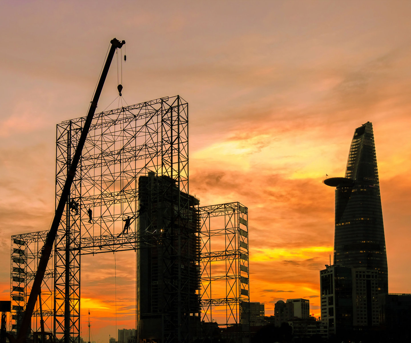 Cityscape Sunset